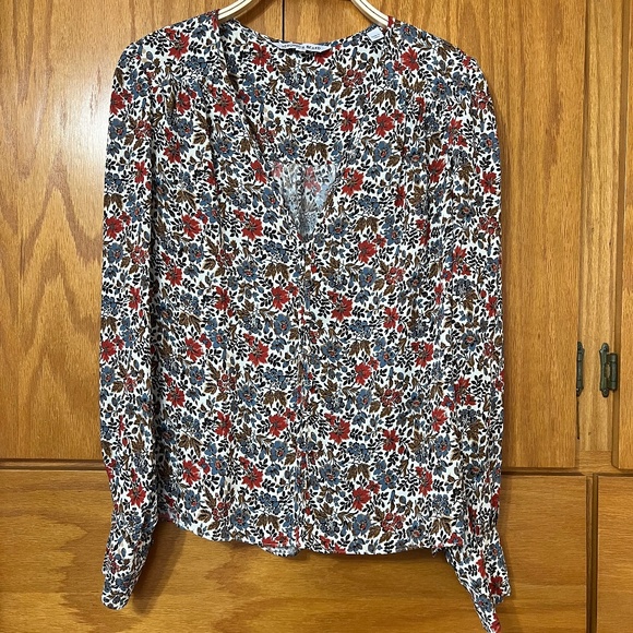 Sura Floral Top NWOT - Picture 6 of 10